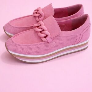 💗 Coconuts by Matisse Pink Platform Loafers – Size 10 💗